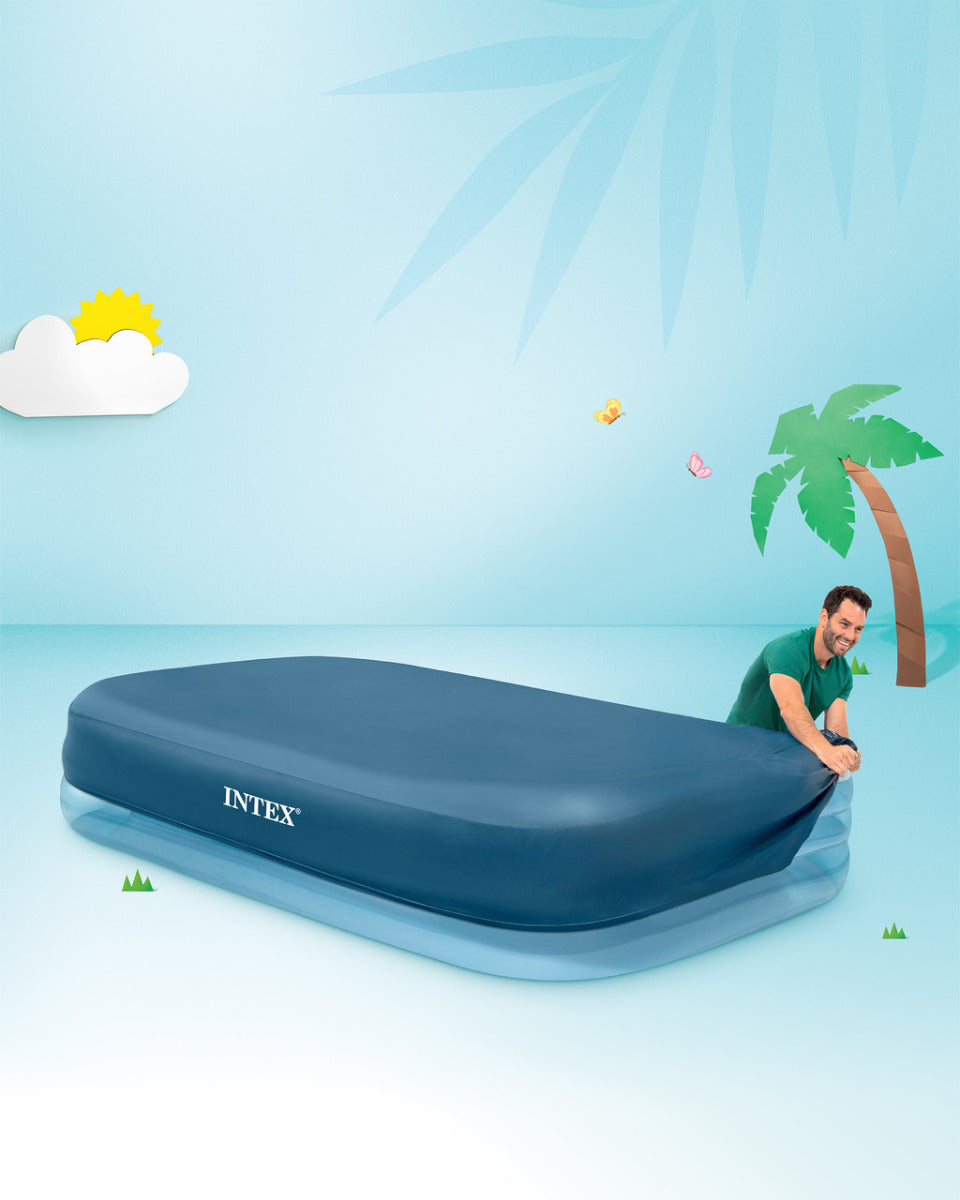 Buy Intex Pool Cover for Rectangular Kids Pools 3.05m | Yallatoys.com
