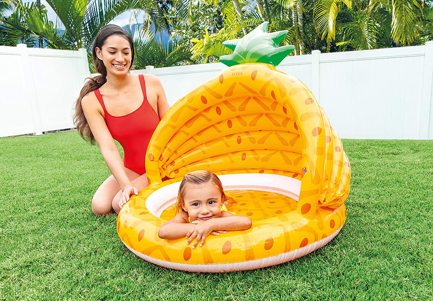 Buy Intex Pineapple Baby Pool | Yallatoys.com