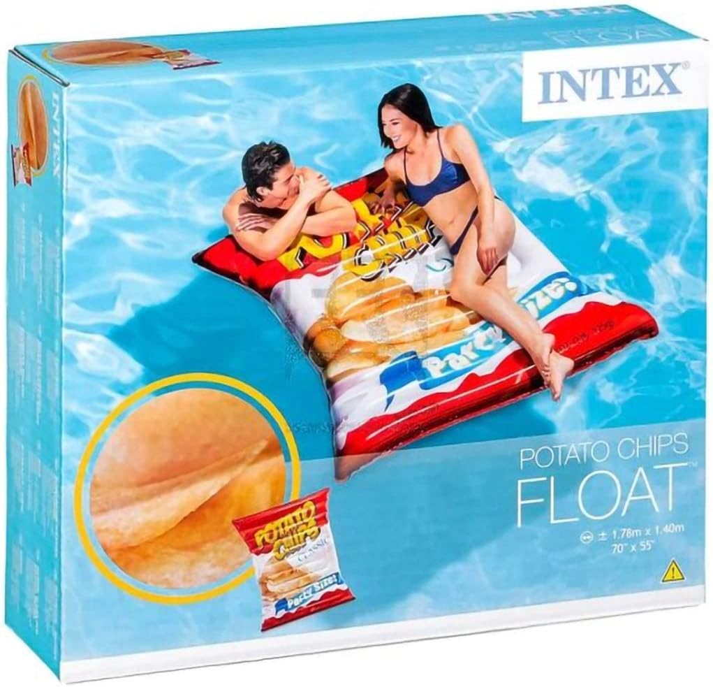Buy Intex Potato Chips Inflatable Floating Mat | Yallatoys.com