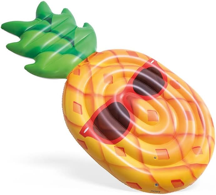 Buy Intex Cool Pineapple Inflatable Floating Mat | Yallatoys.com