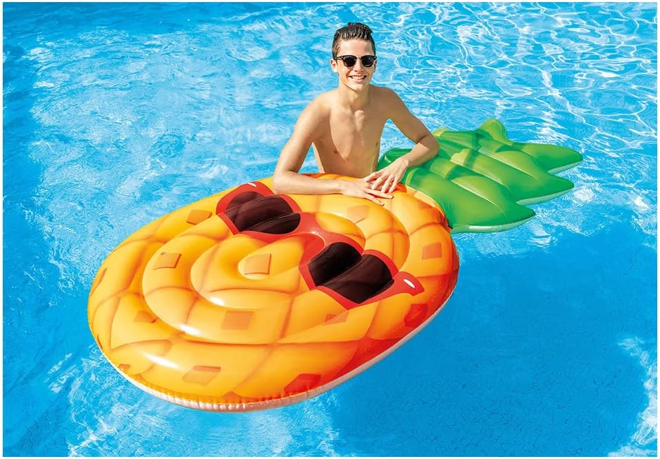 Buy Intex Cool Pineapple Inflatable Floating Mat | Yallatoys.com