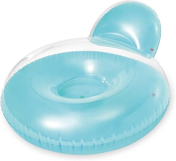 Buy Intex Pillow Back Inflatable Pool Lounges Blue | Yallatoys.com