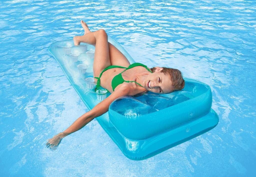 Buy Intex 18 Pocket Fashion Mats Blue | Yallatoys.com