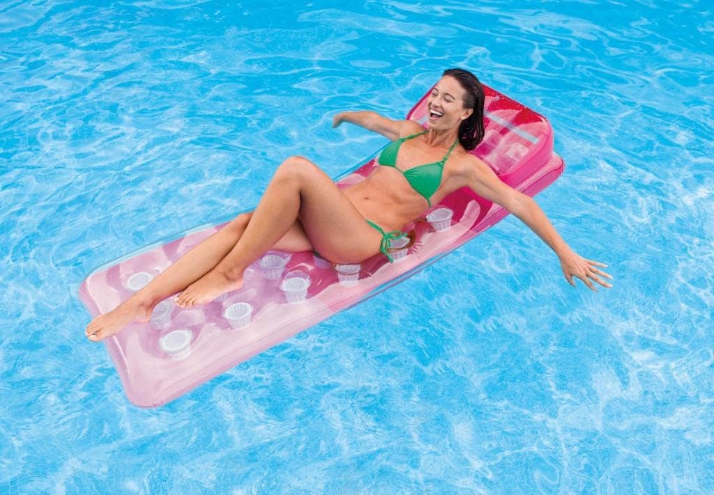 Buy Intex 18 Pocket Fashion Mats Pink | Yallatoys.com