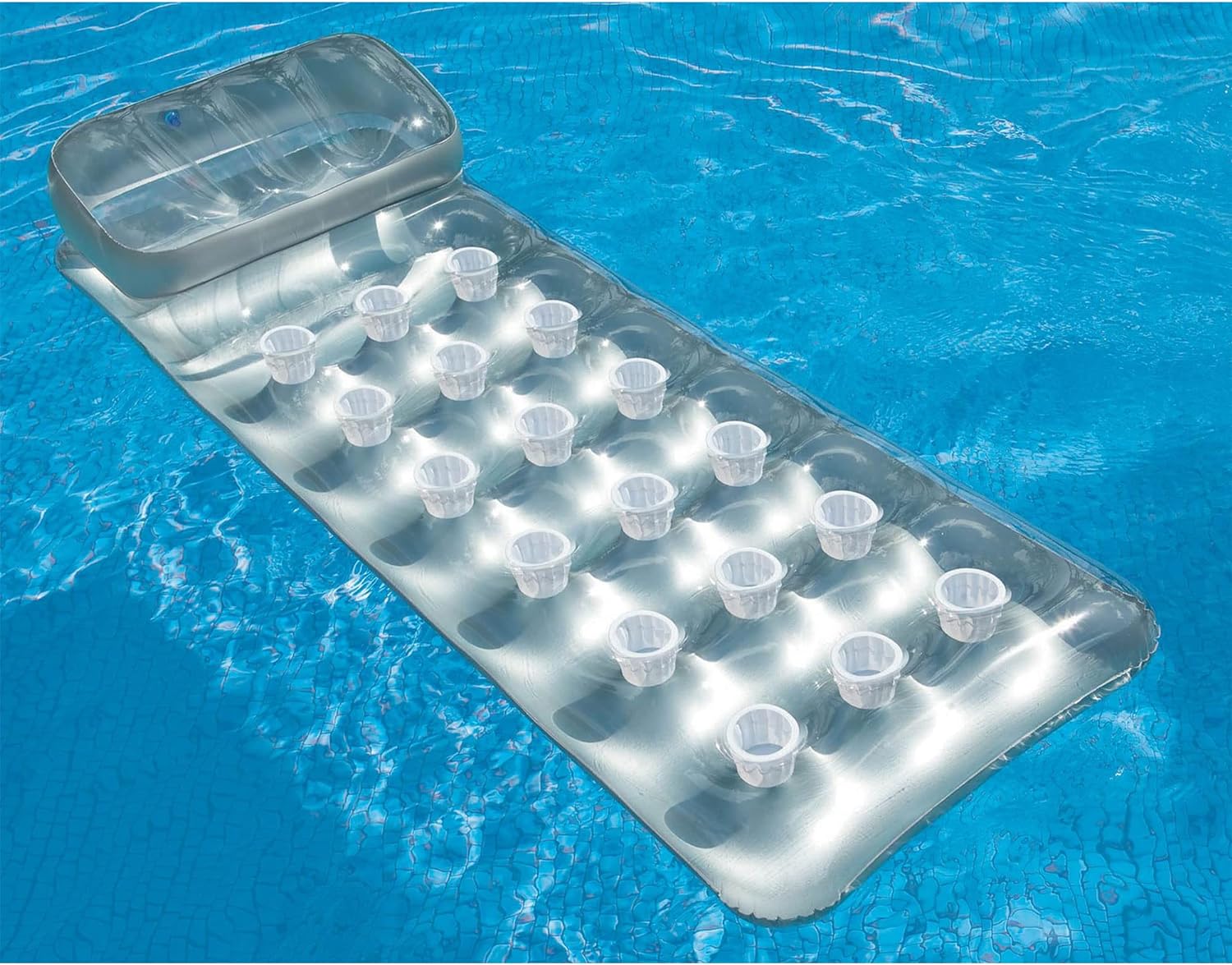 Buy Intex 18 Pocket Suntanner Mat Clear | Yallatoys.com