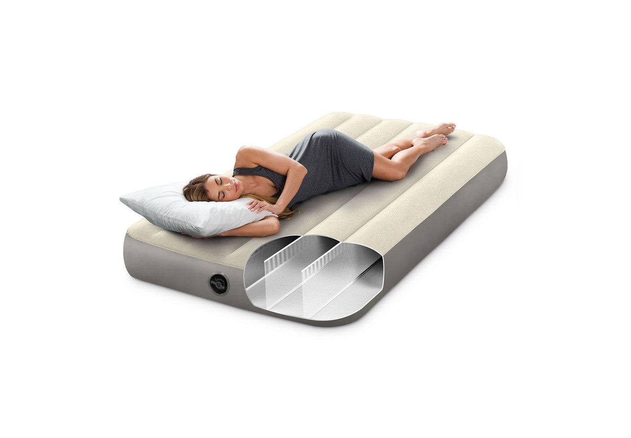 Buy Intex Twin Dura Beam Series Single High Airbed | Yallatoys.com