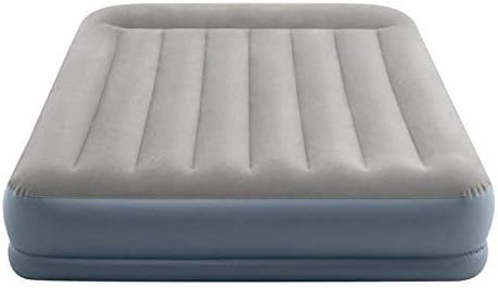Buy Intex Queen Size Pillow Rest Mid-Rise Airbed With Built-In Electric Pump | Yallatoys.com