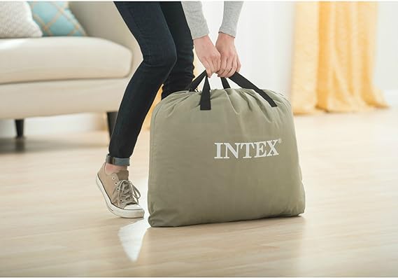 Buy Intex Pillow Rest Classic Airbed with Built-in Pillow Queen | Yallatoys.com