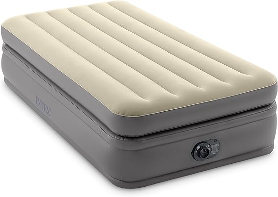 Buy Intex Comfort Elevated Airbed with Fiber-Tech Twin | Yallatoys.com