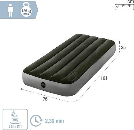Buy Intex Jr Twin Dura Beam Downy Aired | Yallatoys.com