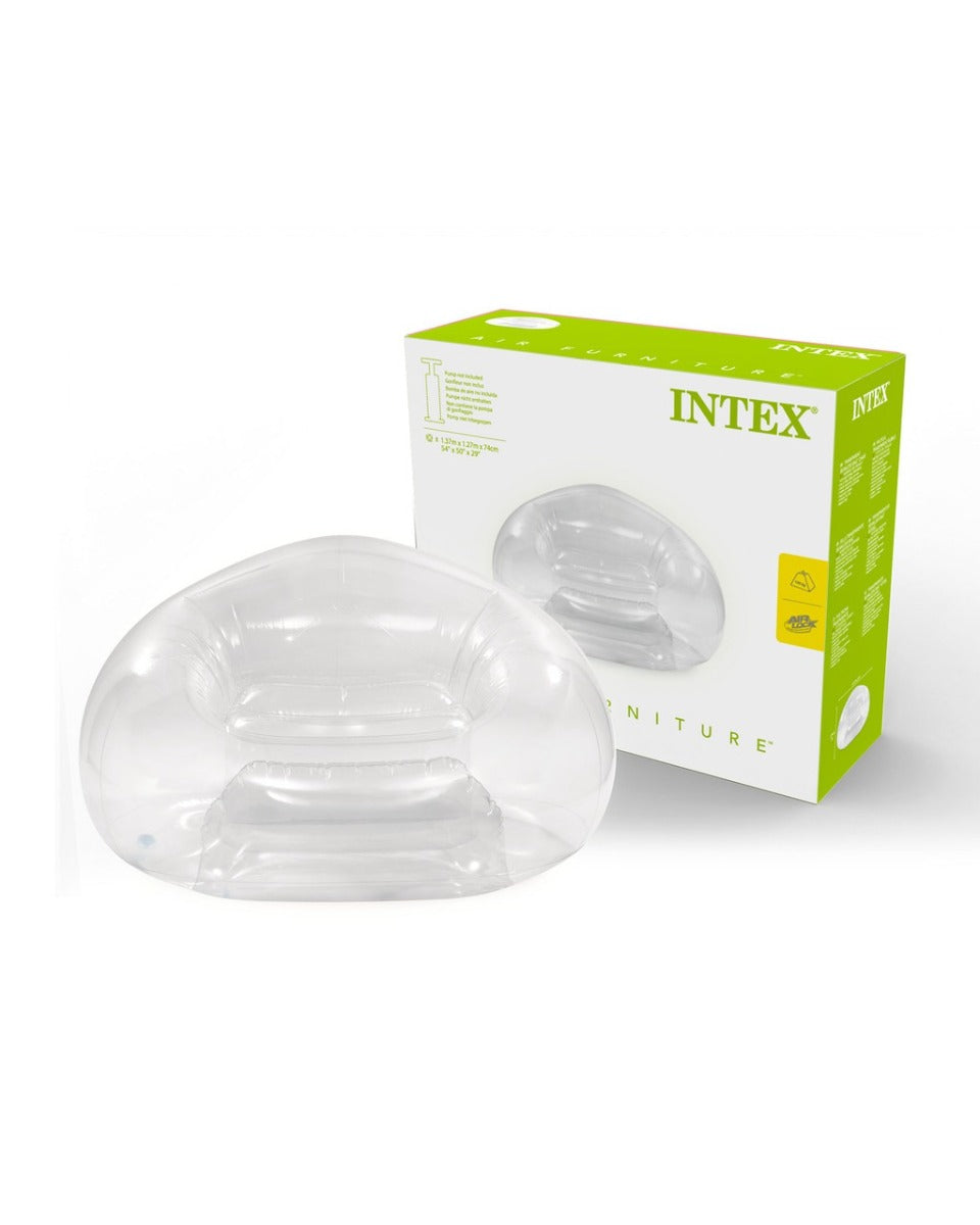 Buy Intex Transparent Beanless Bag Chair | Yallatoys.com