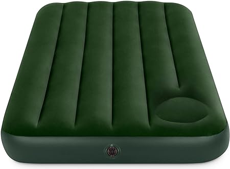 Buy Intex Inflatable Downy Air Mattres Twin Green | Yallatoys.com