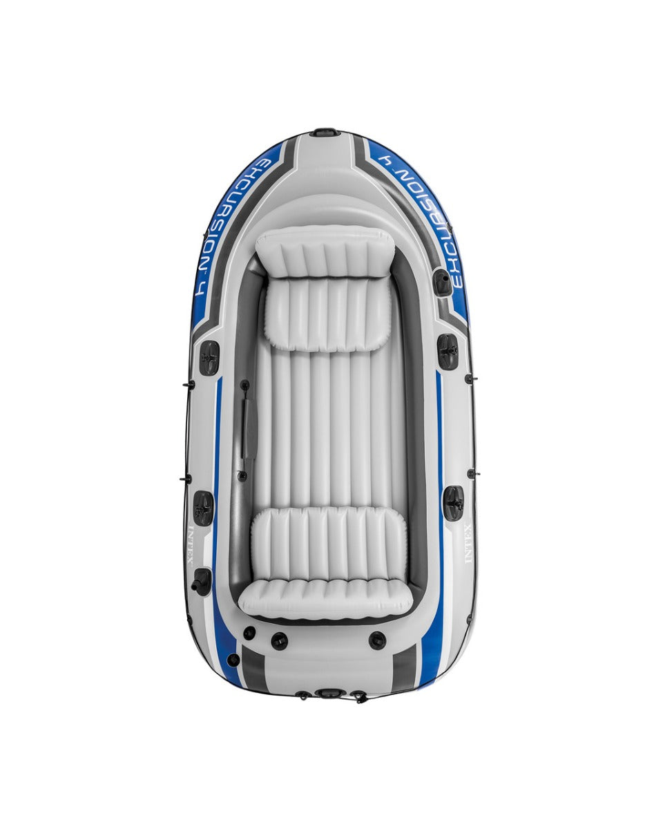 Buy Intex Excursion Inflatable Boat Set  4 Person | Yallatoys.com