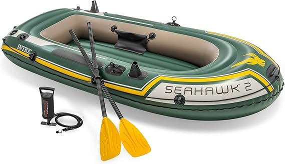 Buy Intex Seahawk 2 Boat Set  | Yallatoys.com