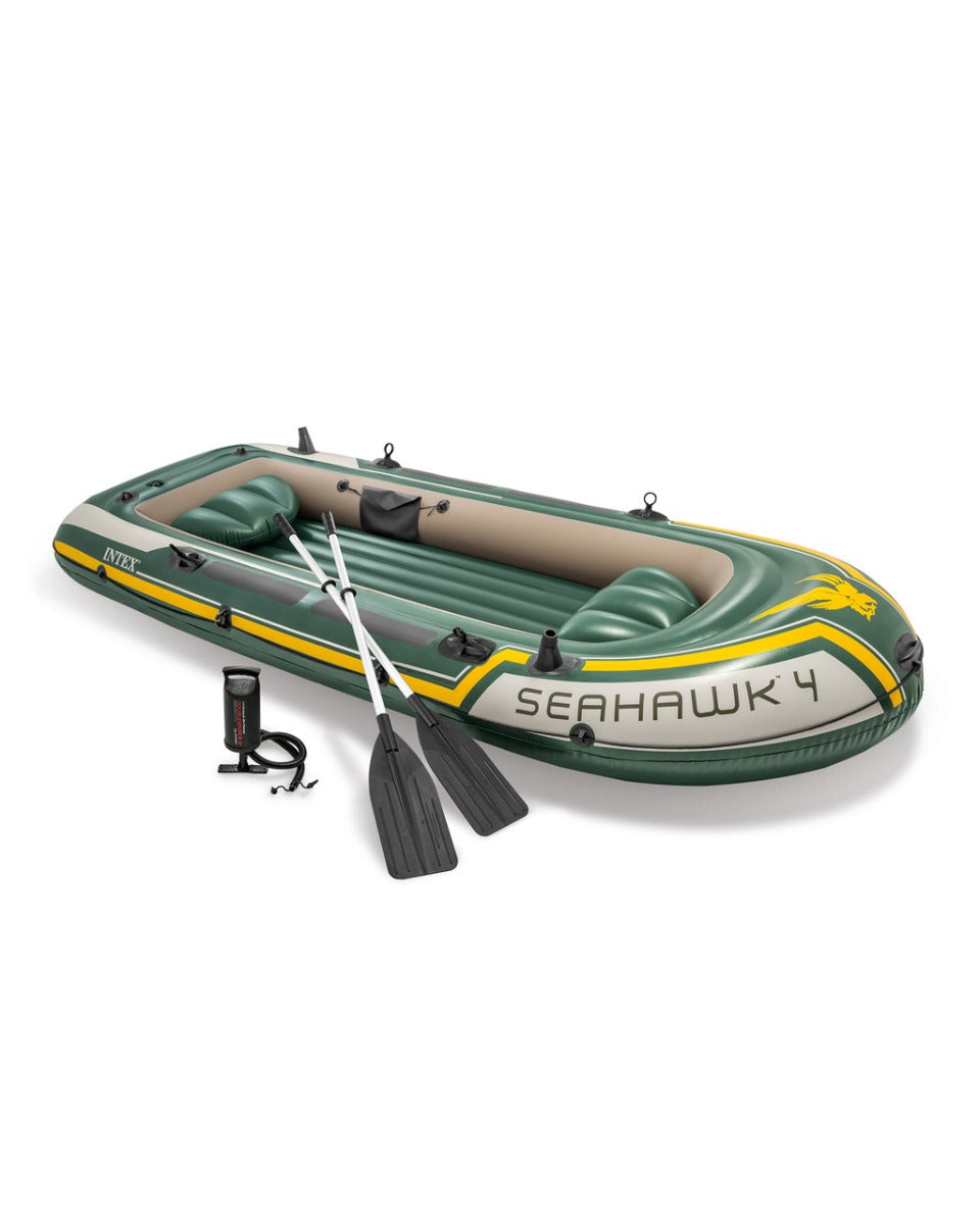 Buy Intex Seahawk Inflatable Boat Set 4 Person | Yallatoys.com