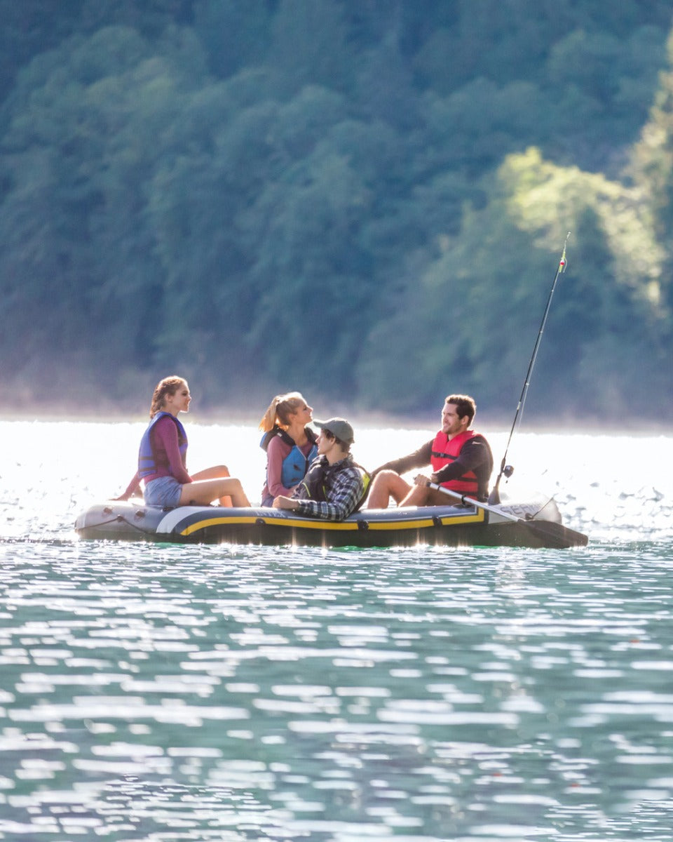 Buy Intex Seahawk Inflatable Boat Set 4 Person | Yallatoys.com