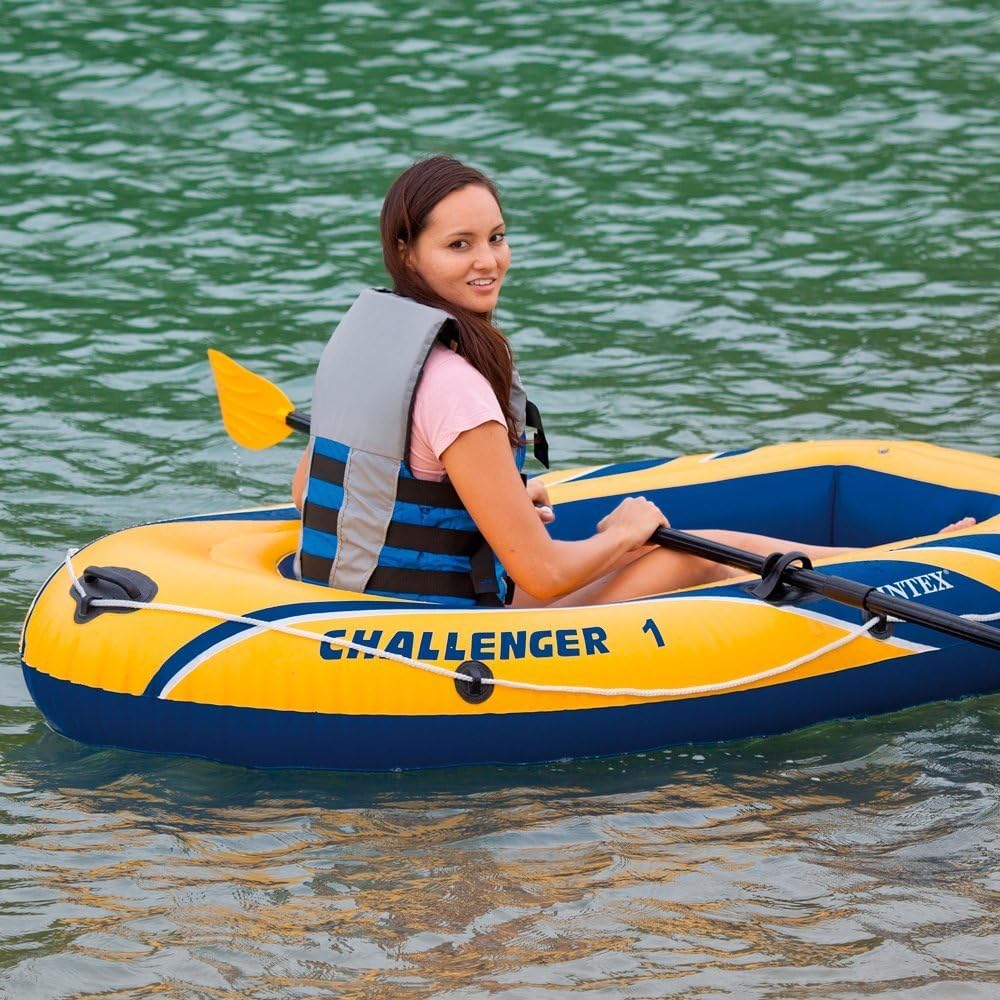 Buy Intex Challenger Inflatable 1 Person Boat | Yallatoys.com