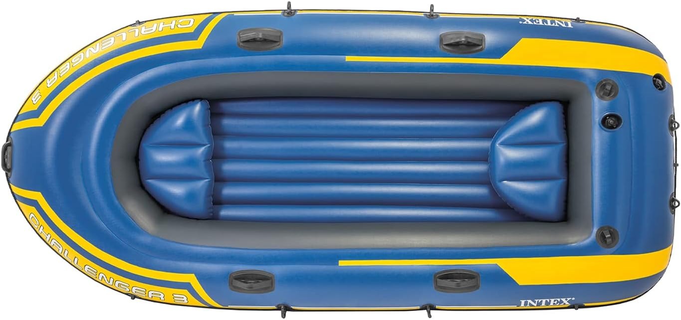 Buy Intex Challenger Inflatable Boat Set | Yallatoys.com