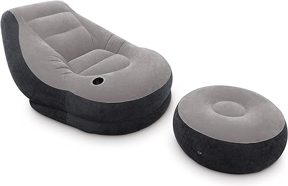 Buy Intex Inflatable Ultra Lounge with Ottoman | Yallatoys.com