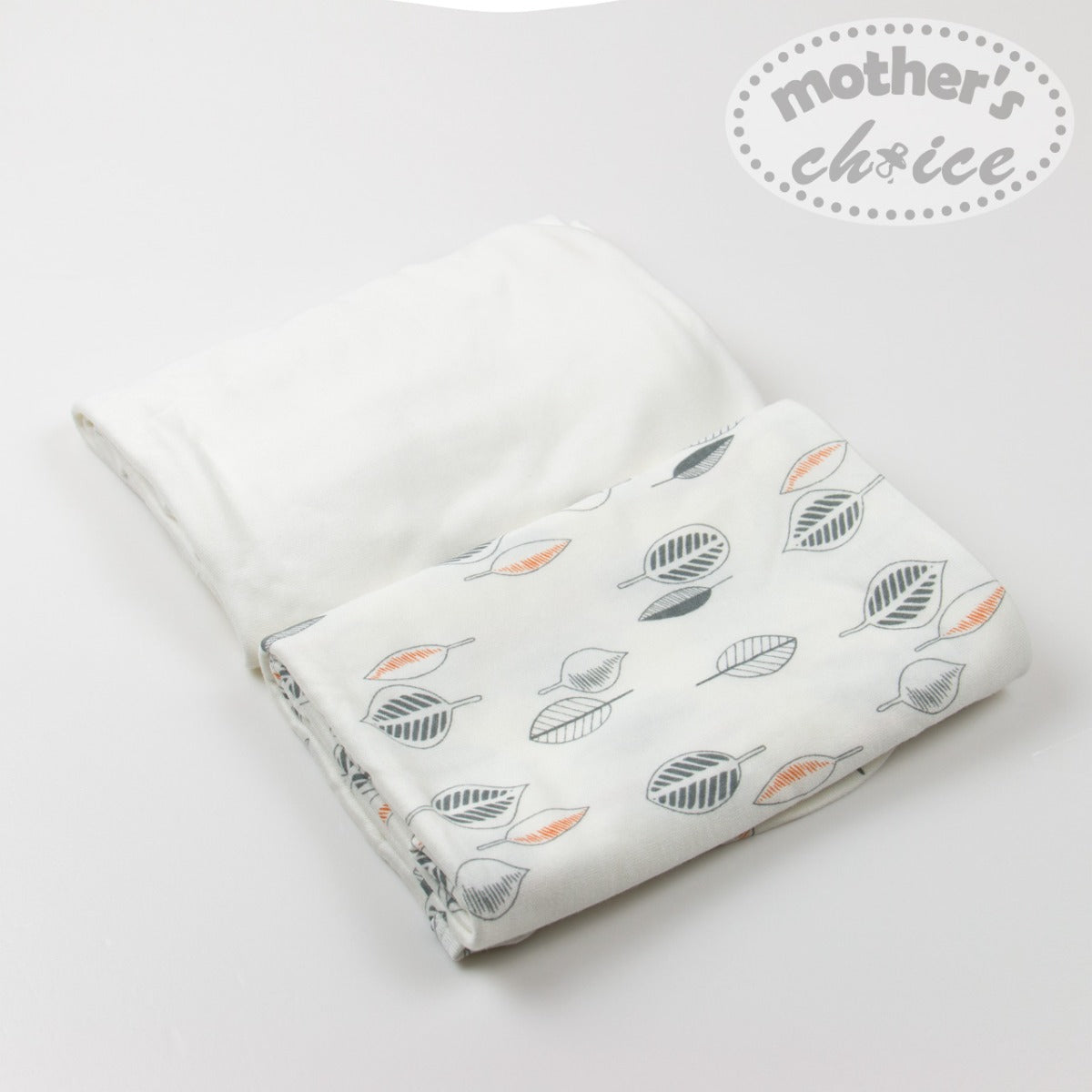 Mothers Choise Bamboo Jersey Wrap 2 Pk  Offwhite Mothers Choice Yallatoys