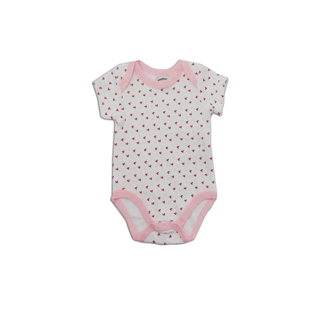 Mothers Choice Baby 8 Pcs Set Of Grower, Bodysuit, Pants, Bib, Hat, Socks, Tee & Tops - Pink Mothers Choice