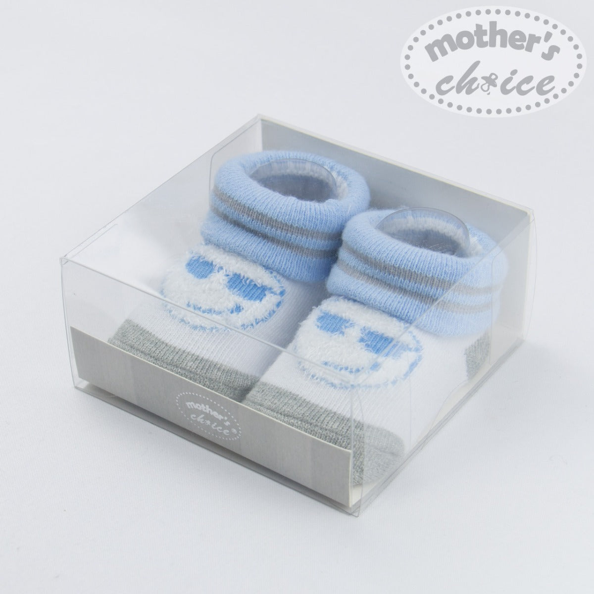 Mother'S Choice-Baby Socks Spandex.Blue White Mothers Choice Yallatoys