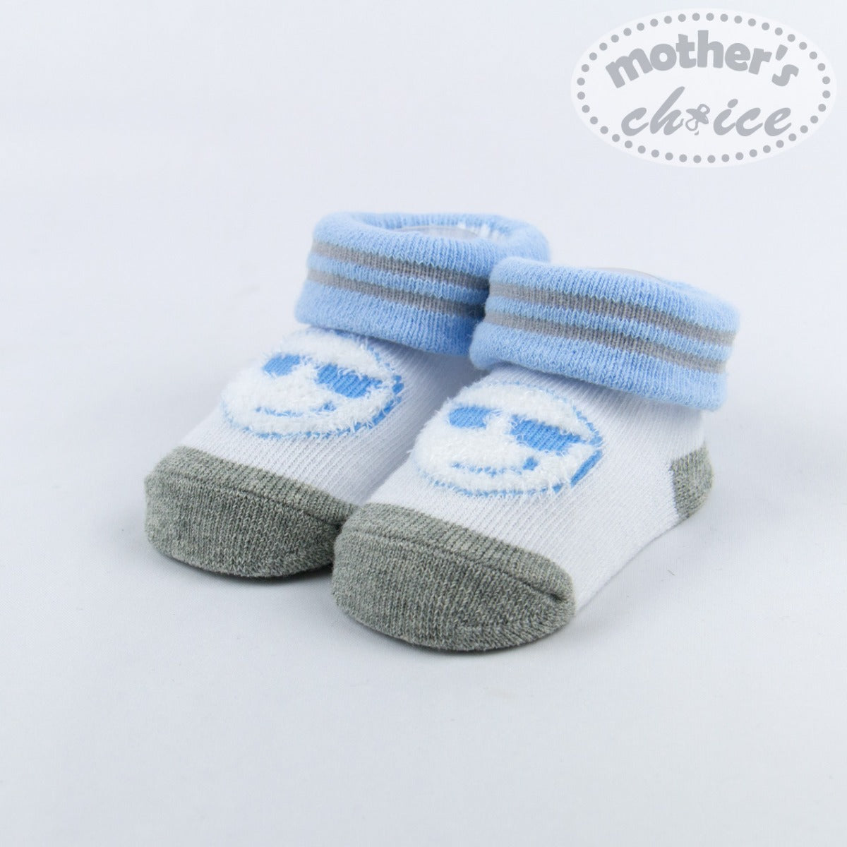 Mother'S Choice-Baby Socks Spandex.Blue White Mothers Choice Yallatoys