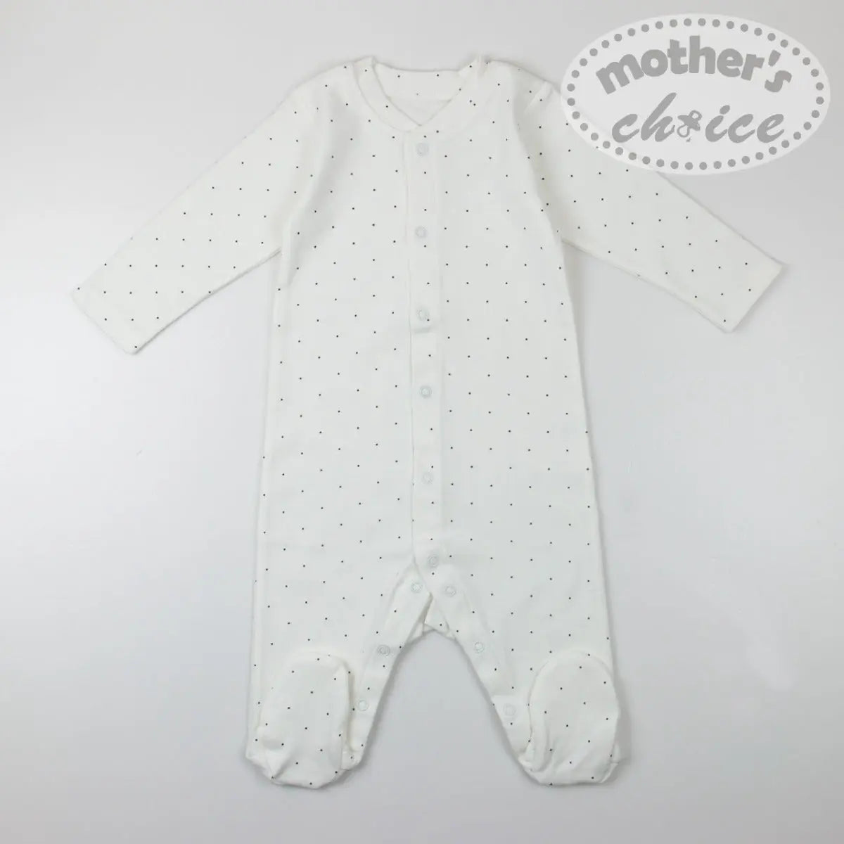 Mothers Choice Babygrower With Aop - White & Pink Mothers Choice