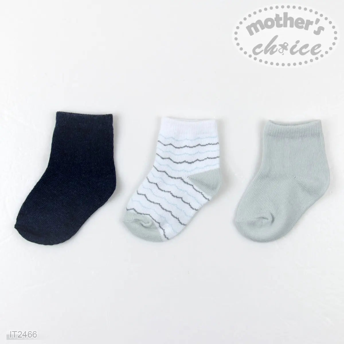 Mothers Choise Baby'S 3 Pair Socks.  - 2 Mothers Choice Yallatoys