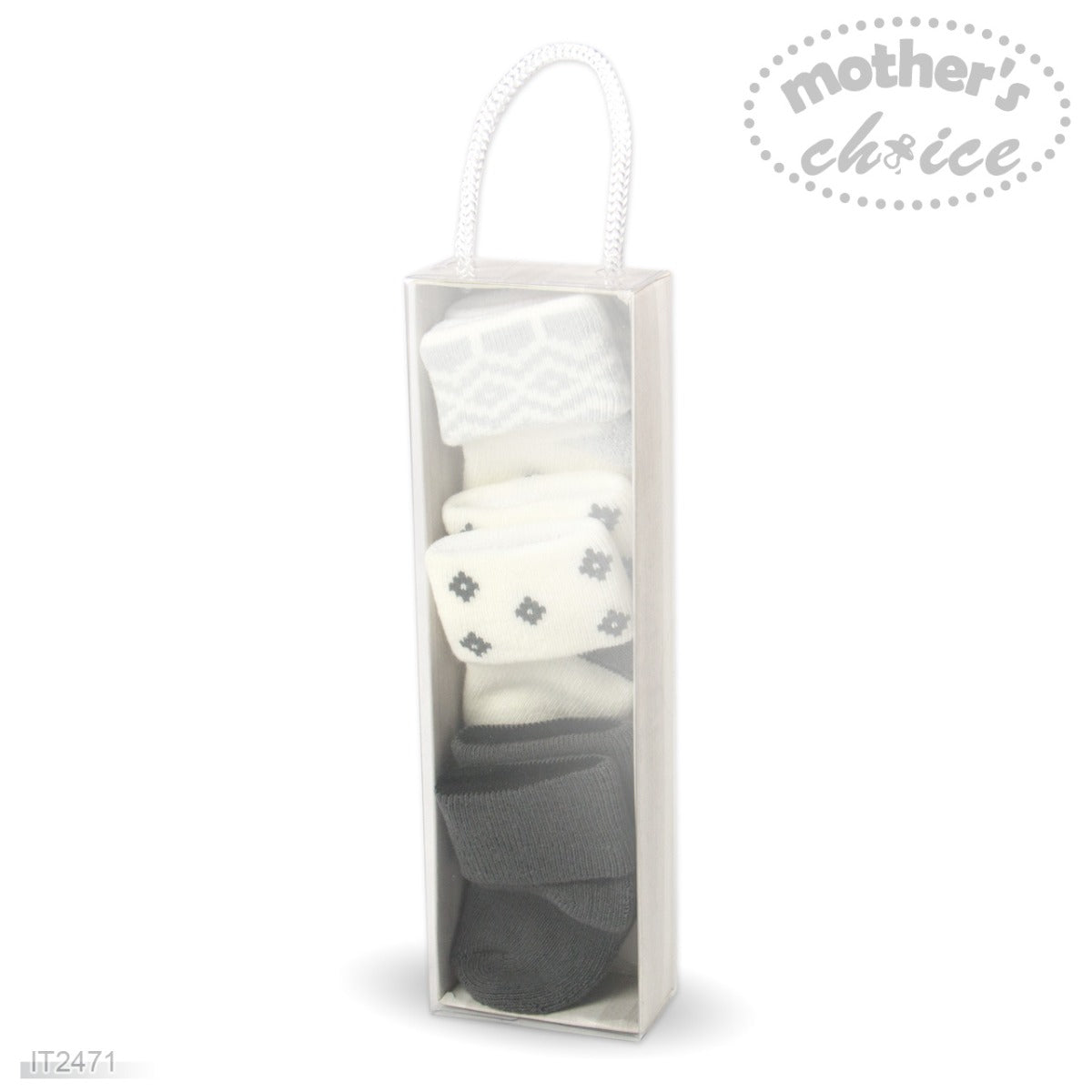 Mothers Choise Baby'S 3 Pair Turn Head Socks.  - 1 Mothers Choice Yallatoys