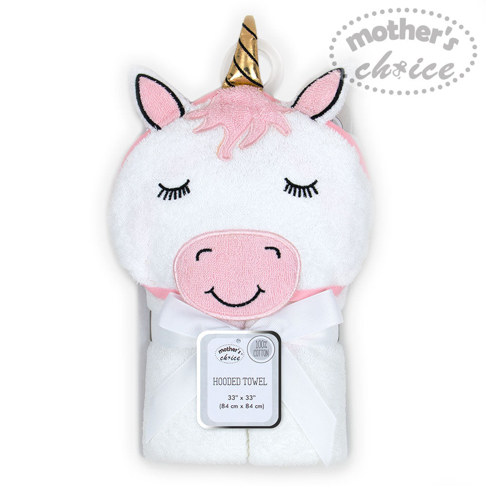 Mothers Choise 3 D Hooded Towel Unicorn Mothers Choice Yallatoys