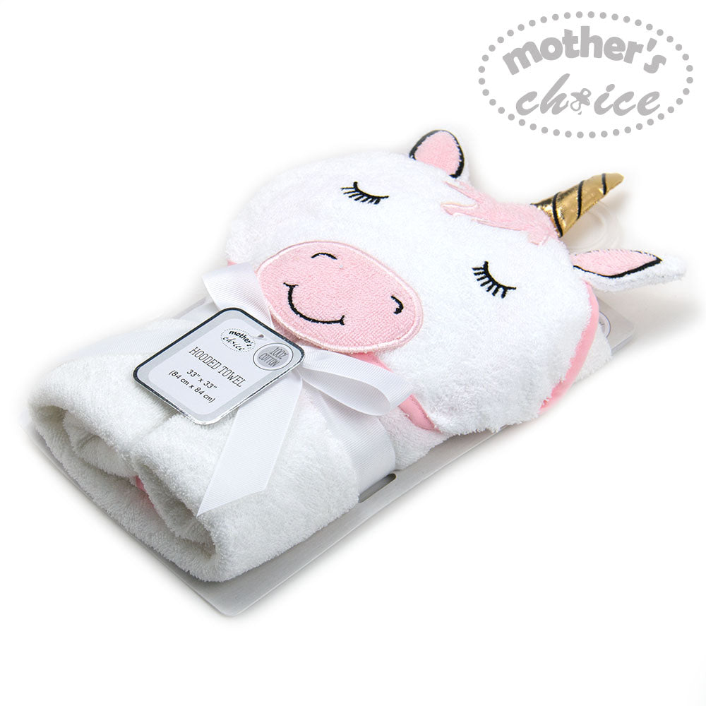 Mothers Choise 3 D Hooded Towel Unicorn Mothers Choice Yallatoys