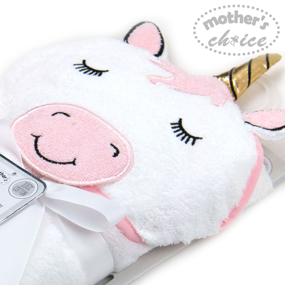 Mothers Choise 3 D Hooded Towel Unicorn Mothers Choice Yallatoys