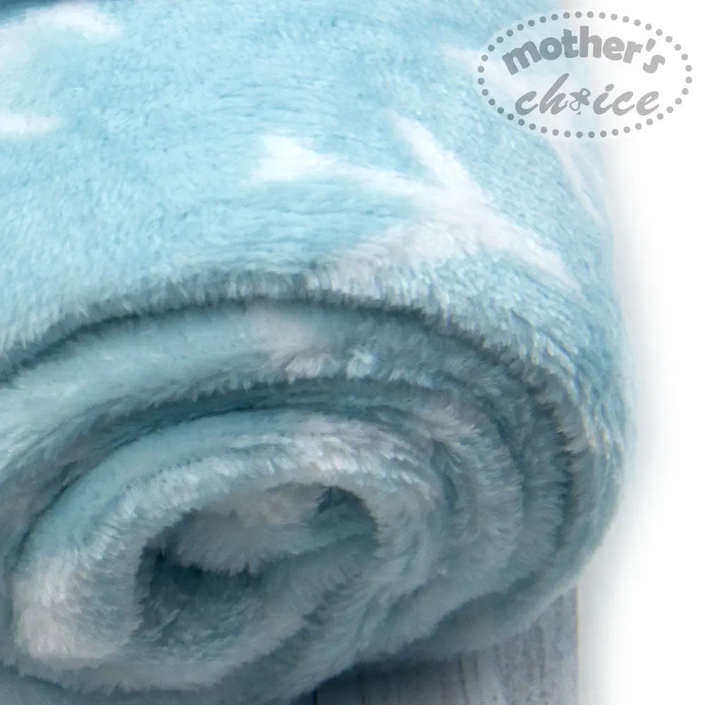 Mothers Choise Item::2 Pk Flannel Fleece Receiver Blue/Aeroplanes Mothers Choice Yallatoys