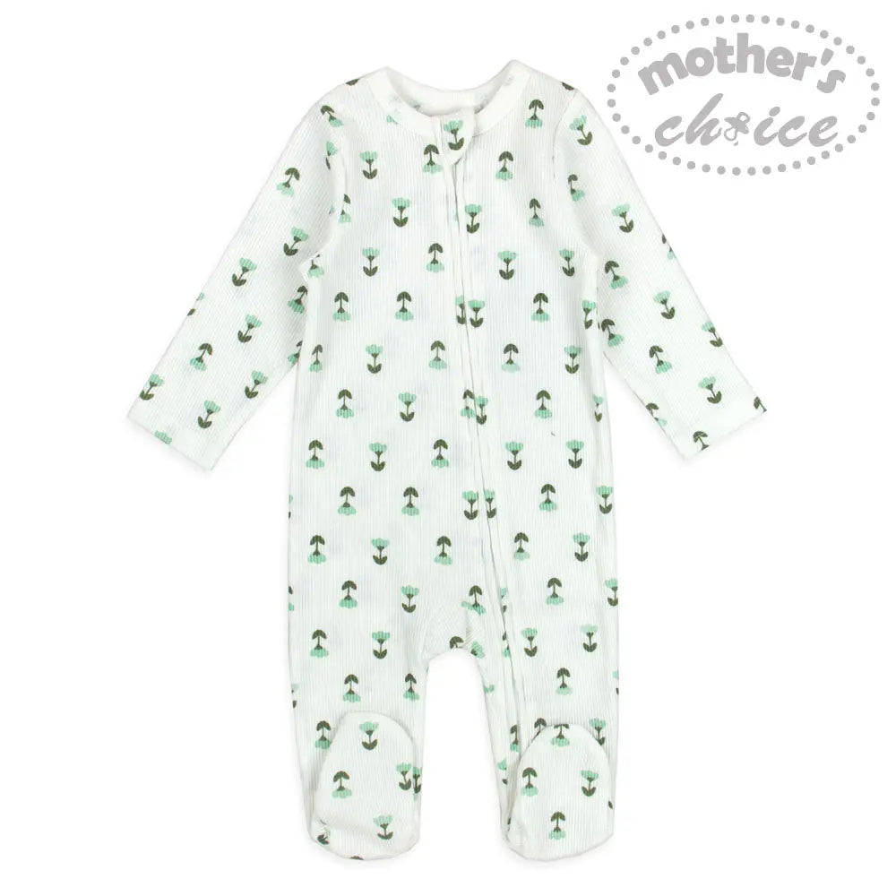 Mothers Choice 2Pk Coverall - Green Mothers Choice