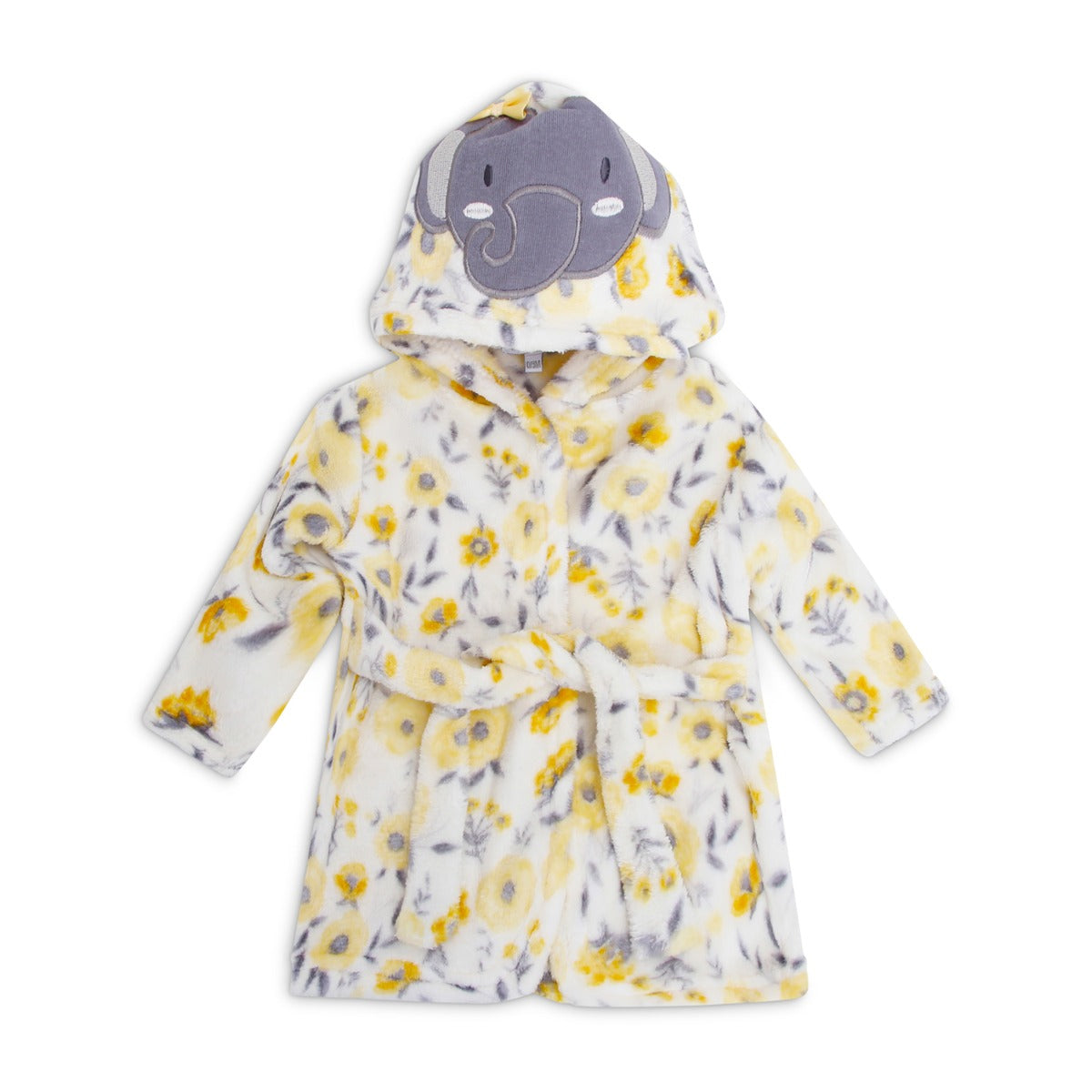 Mothers Choice Bathrobe With 3D Animal Hood Yellow Mothers Choice Yallatoys
