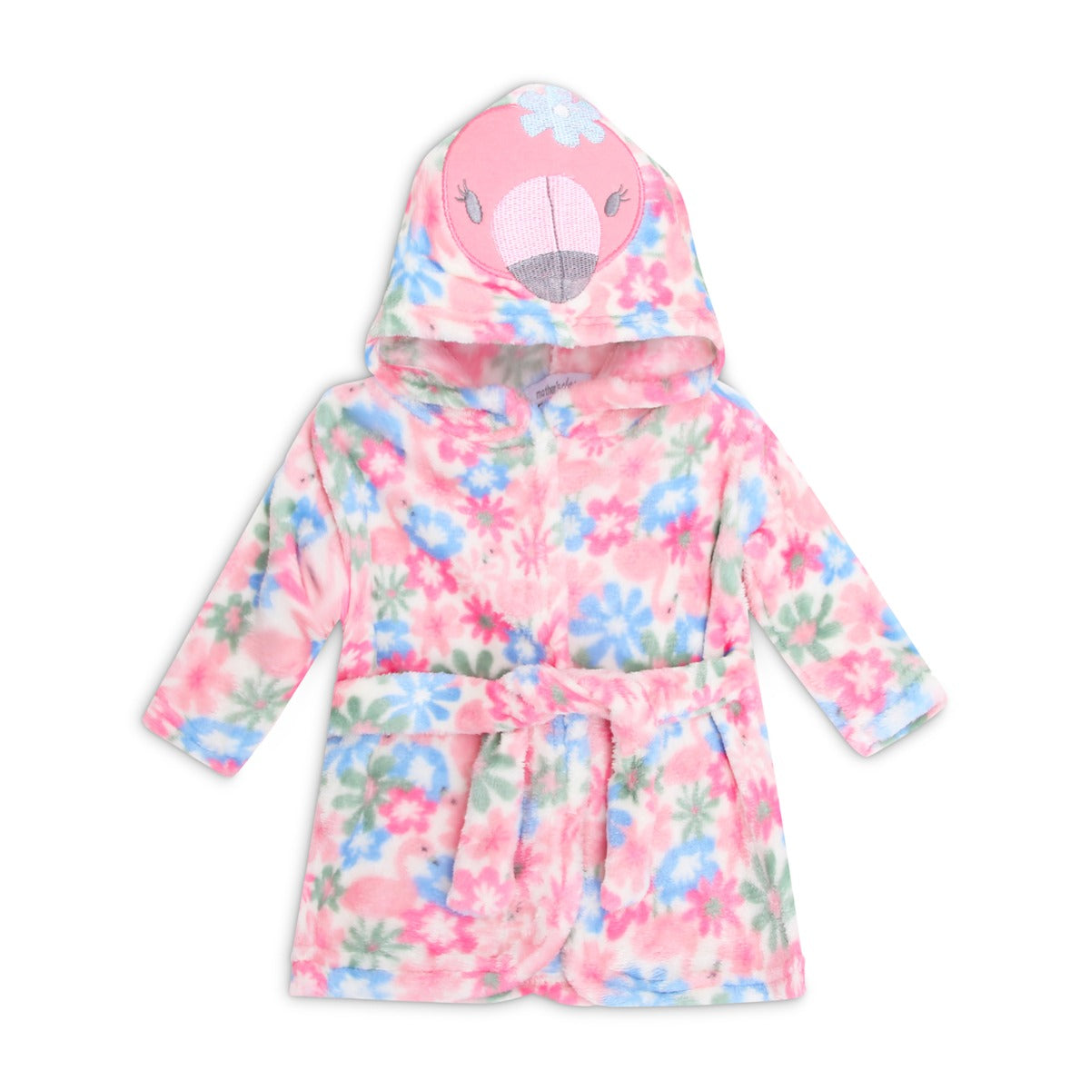 Mothers Choice Bathrobe With 3D Animal Hood Pink Mothers Choice Yallatoys