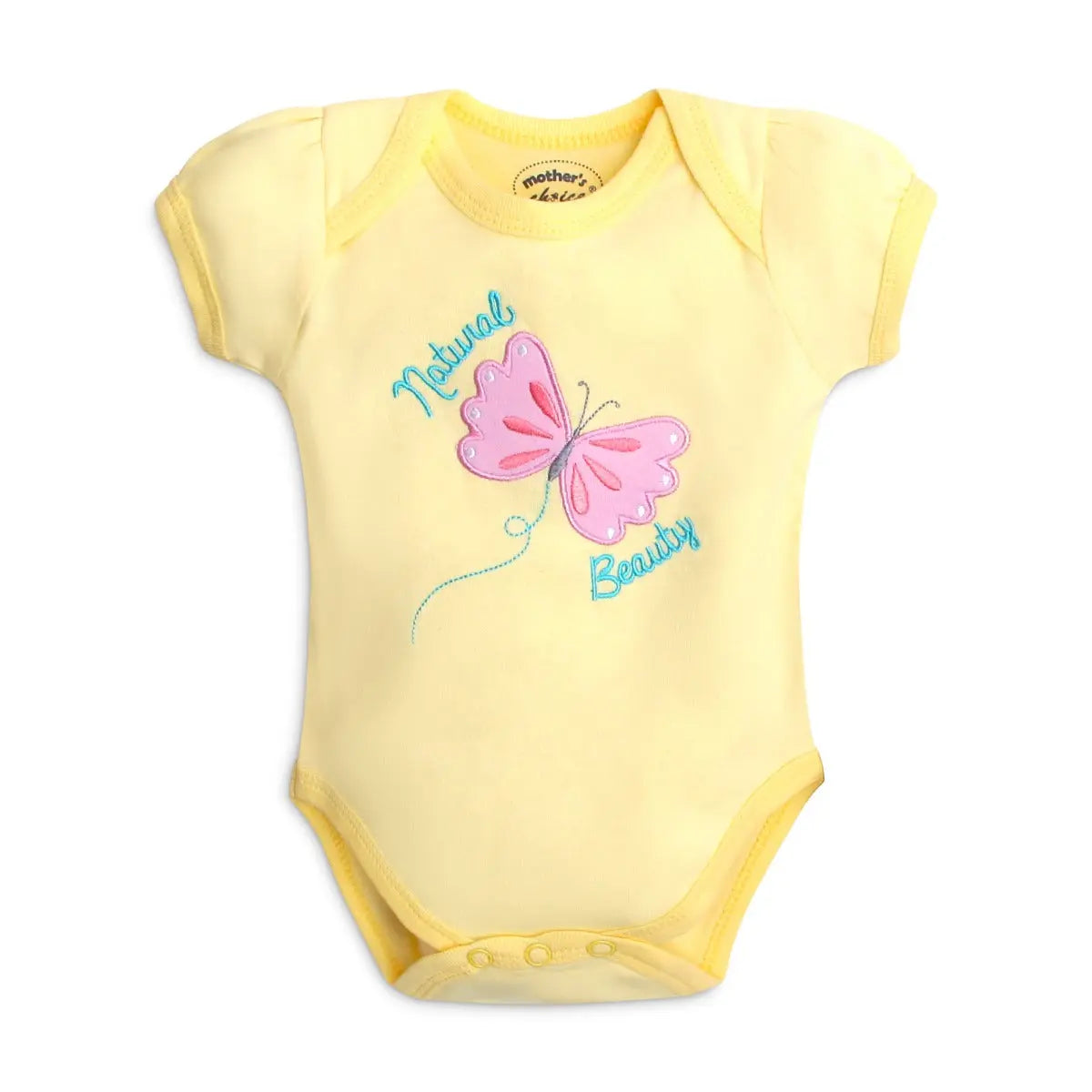 Mothers Choice Item:Baby Creeper Short Socks 3 Pc Set - Yellow Mothers Choice