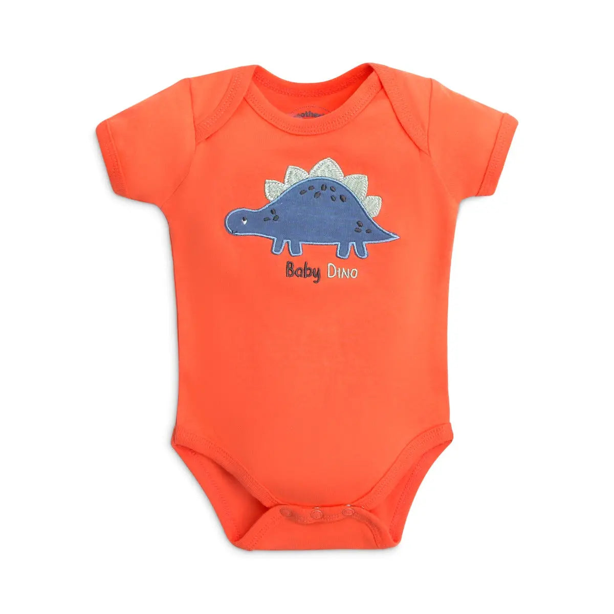 Mothers Choice Item:Baby Creeper Short Socks 3 Pc Set - Orange Mothers Choice
