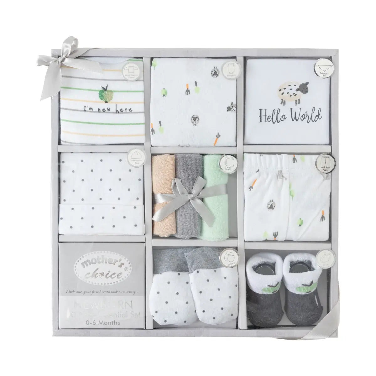 Mothers Choise Item: Baby10Pcs Gift Set Of  Bodysuit. - 2 Mothers Choice Yallatoys