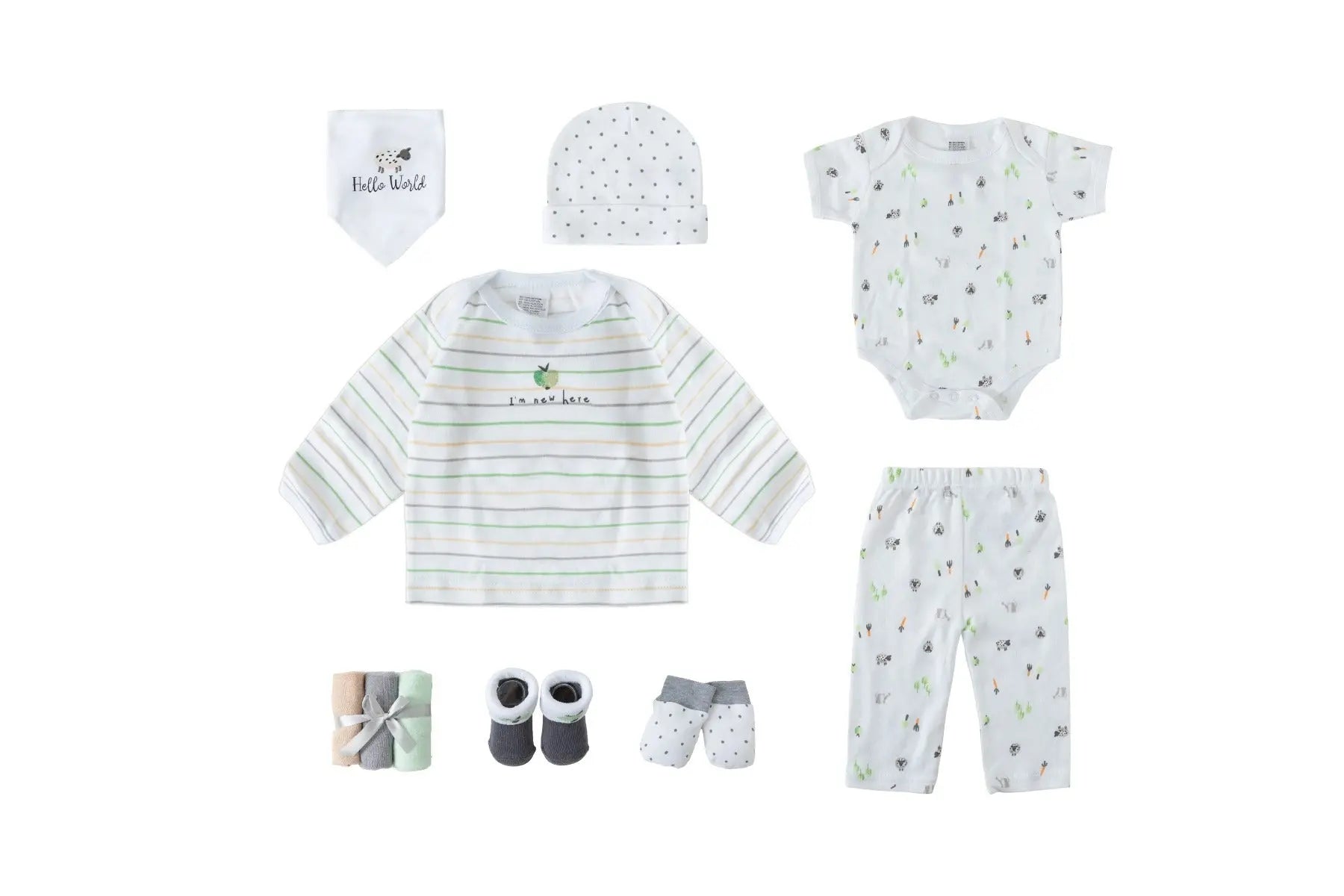 Mothers Choise Item: Baby10Pcs Gift Set Of  Bodysuit. - 2 Mothers Choice Yallatoys