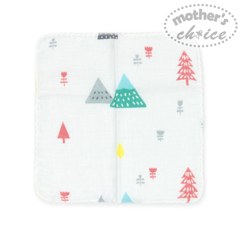 Mother'S Choice-Baby 6 Pack Muslin Face Clothswhite Mothers Choice Yallatoys