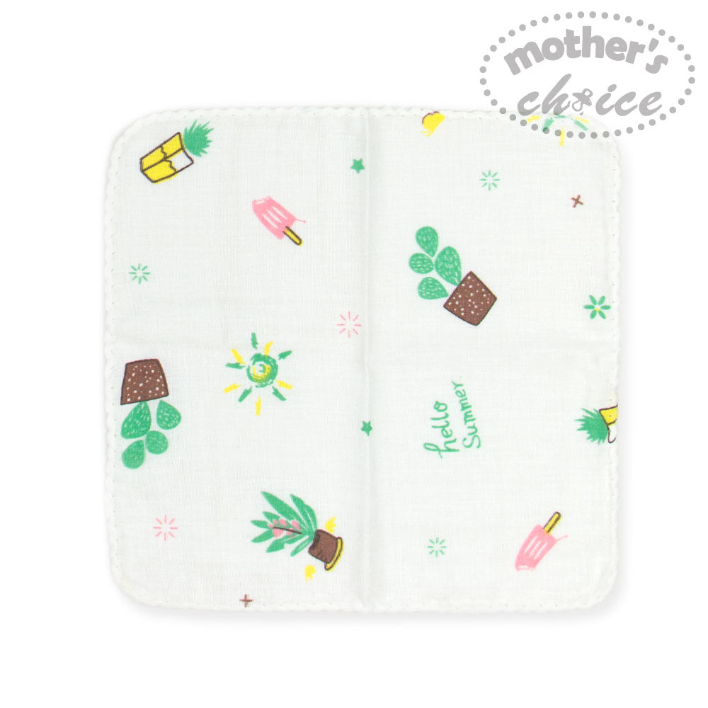 Mother'S Choice-Baby 6 Pack Muslin Face Cloths Tree Mothers Choice Yallatoys