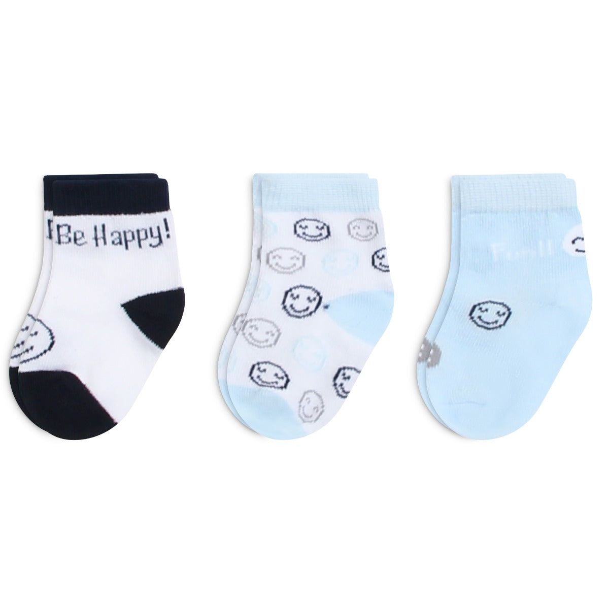 Mothers Choise Baby'S 3 Pair Turn Head Gift Box Socks. - 1 Mothers Choice Yallatoys
