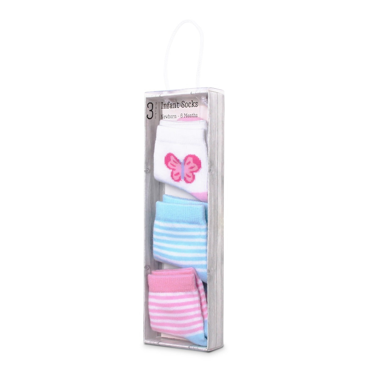 Mothers Choise Baby'S 3 Pair Turn Head Gift Box Socks. - 2 Mothers Choice Yallatoys