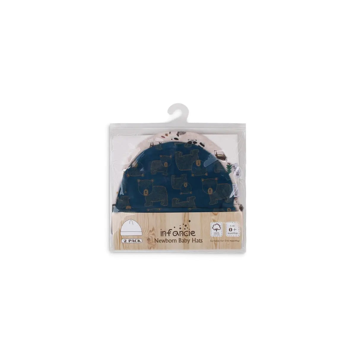Infancie 2 Pack Beanie 2 Infancie Yallatoys