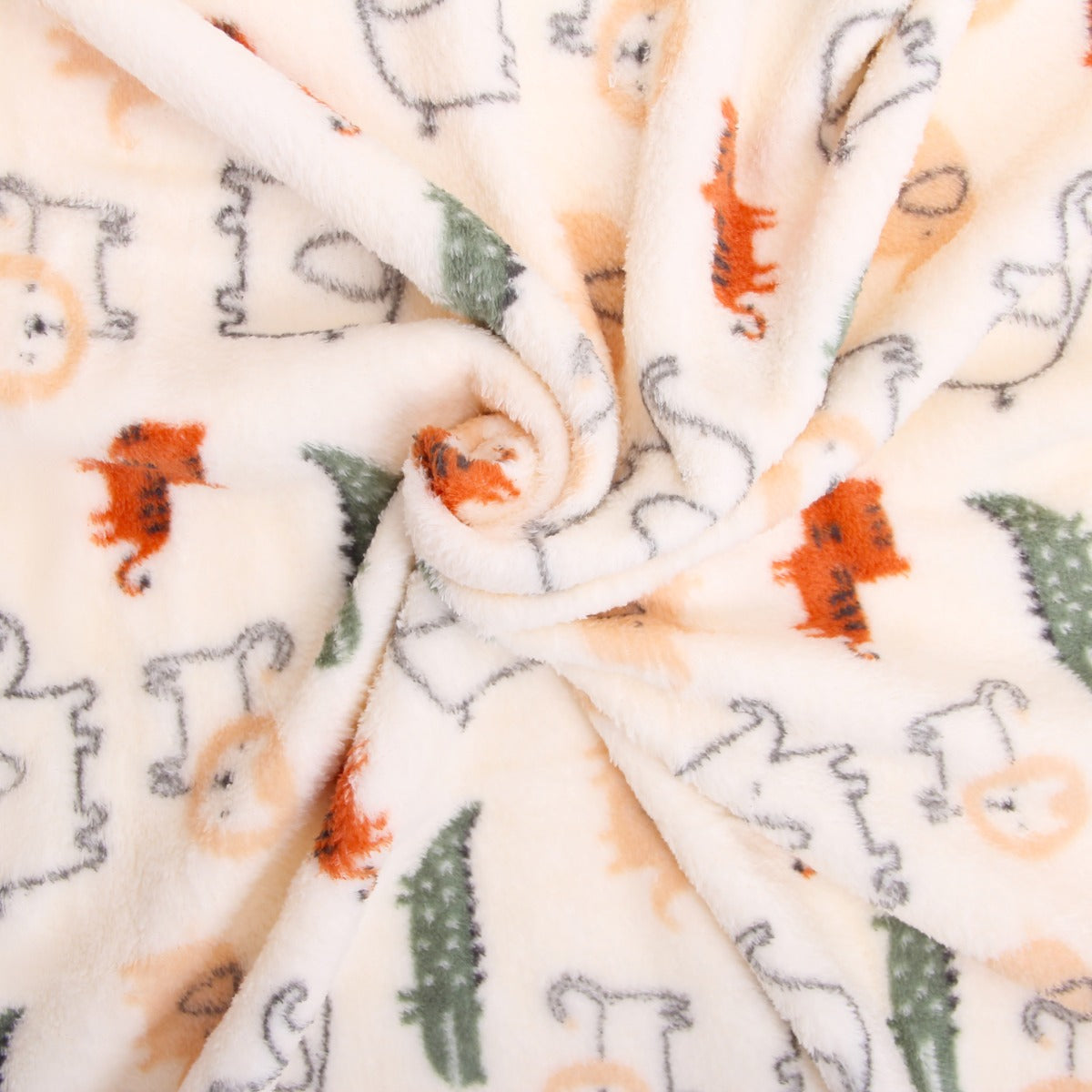 Mother'S Choice-Baby Printed Blanket Animal Mothers Choice Yallatoys