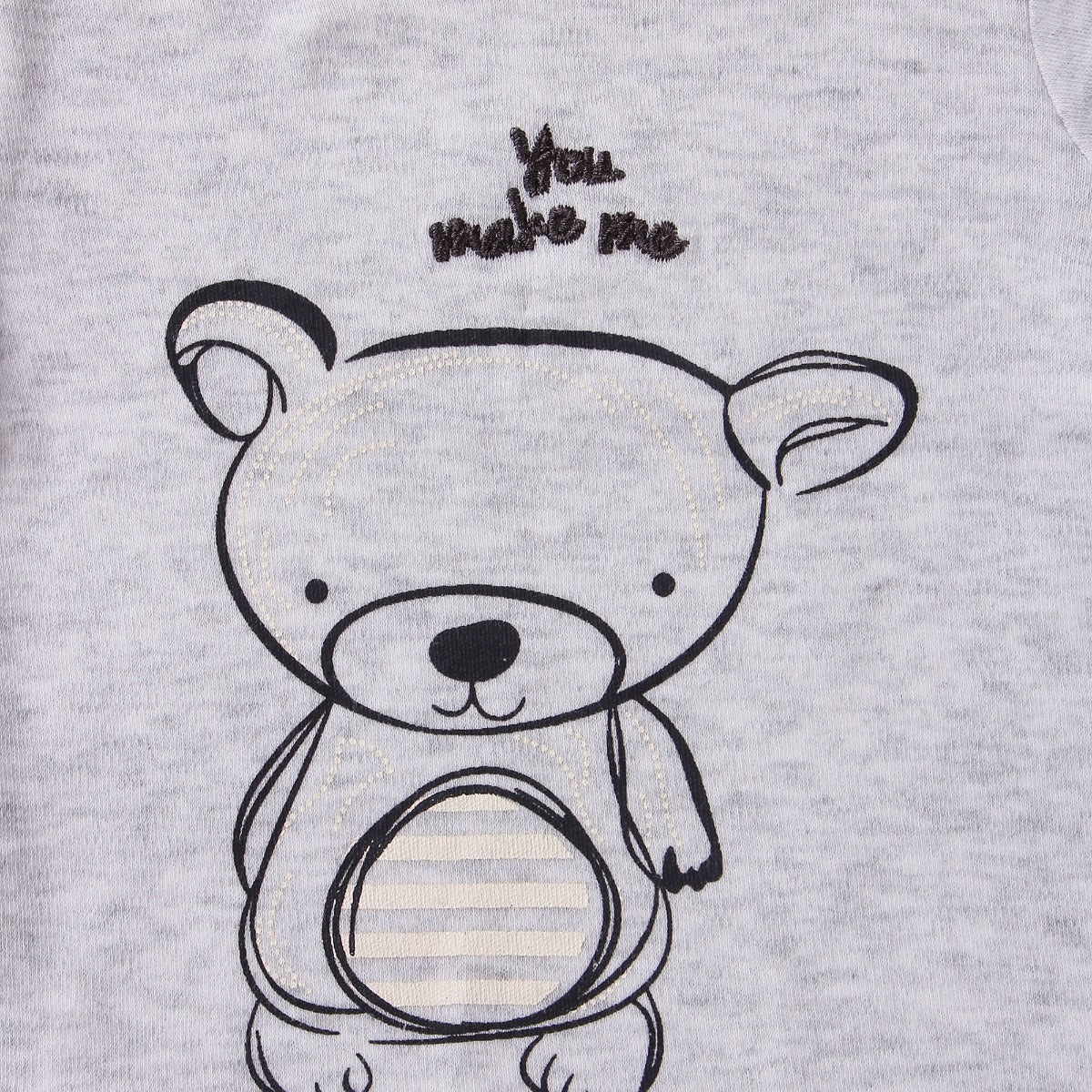 Mothers Choice Baby 2 Pack Short Rompers - Grey Mothers Choice