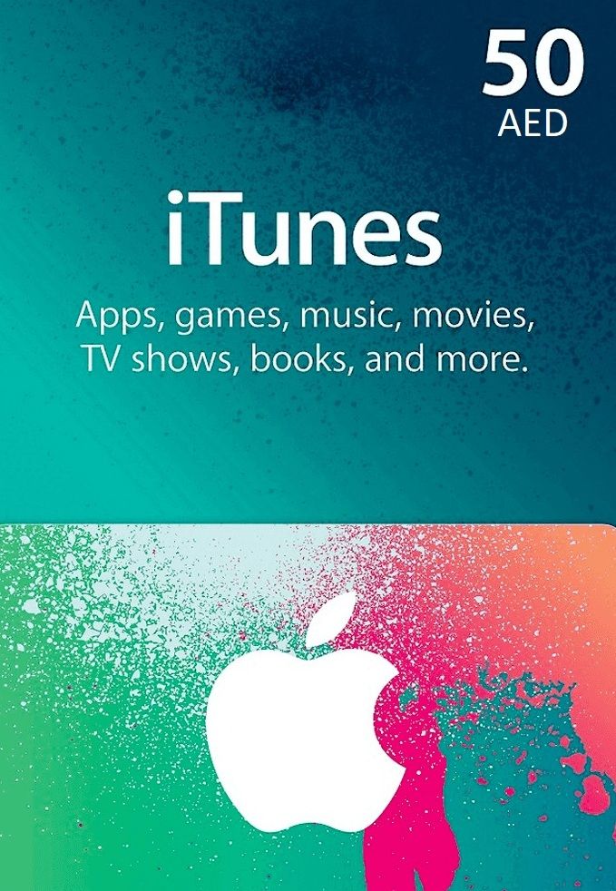 Buy iTunes AED 50 | Yallatoys.com