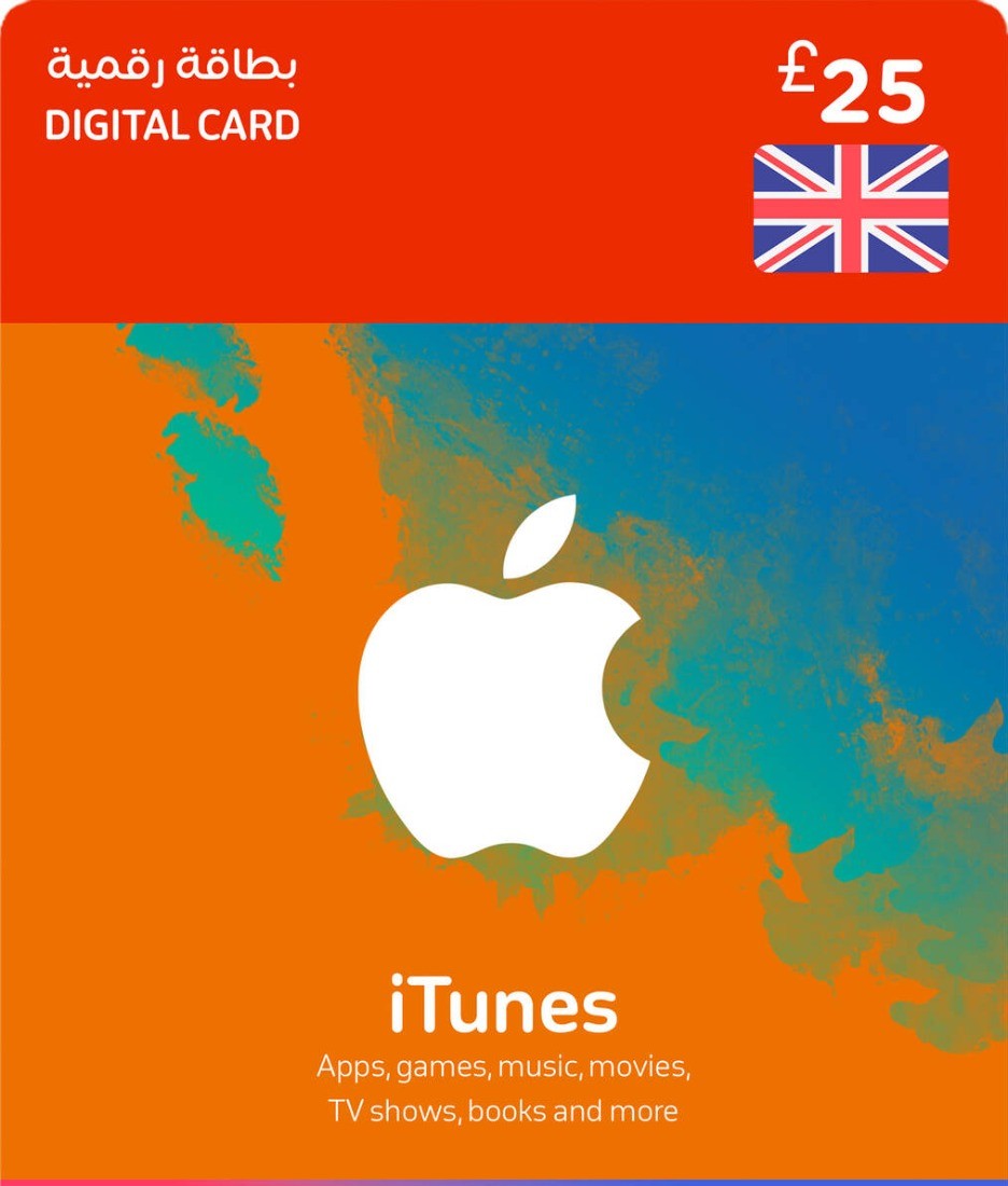 Buy iTunes UK GBP25 | Yallatoys.com